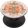 Autumn Reader Biblioteca autunnale della lettura degli amanti dei libri di zucca PopSockets PopGrip Adesivo