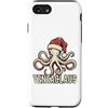 Tentaclaus - Octopus Christmas Apparel & Custodia per iPhone SE (2020) / 7/8 Octopus - Cappello da Babbo Natale in Tentaclaus