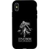 Norse Mythology Shield maiden Idunn Custodia per iPhone X/XS Idunn Dea Norrena Scudo Maiden Viking Mitologia