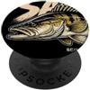 4SaugerLovers Fatti Sauger Pesca Scientifico Pesca Pesce Grafica PopSockets PopGrip Adesivo