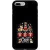 Vet Tech Veterinarian Christmas Apparel Custodia per iPhone 7 Plus/8 Plus Vet Crew Veterinaria Medicina Veterinaria Veterinario Tecnologico Natale