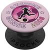 Birthday Soccer Gifts for Women Girls Te 18 ° compleanno giocatore di calcio impressionante dal 2008 ragazze di calcio PopSockets PopGrip Adesivo