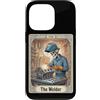 Welder Tarot Card Metal Worker Graphic Custodia per iPhone 13 Pro Il Saldatore Tarocchi Scheletro Saldatura Metal Worker Job