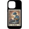 Welder Tarot Card Metal Worker Graphic Custodia per iPhone 14 Pro Max Il Saldatore Tarocchi Scheletro Saldatura Metal Worker Job