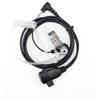 PNI Cuffia con microfono e tubo acustico HM93, con 1 pin 2.5mm MT, nero