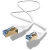 ADVANconnect Cavo LAN, di rete, Ethernet 2,00 m, Cat 8.1 S/FTP, alta velocità 40 Gbit, RJ45, patch Internet, rivestimento LSZH, bianco