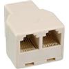 InLine 69999B cavo di interfaccia e adattatore RJ12 2 x RJ12 Bianco