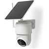NEDIS SmartLife - Telecamera esterna | Wi-Fi | Full HD 1080p | Pan tilt | IP65 | Massima durata della batteria: 5 mesi | Cloud Storage (opzionale) / microSD (non incluso) | 5 V DC | con sensore di