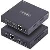StarTech Extender KVM HDMI su Rete IP, 4K 60Hz, USB su Cat6, Kit TX/RX | Segnale HDMI 4K su rete IP, Ideale per sale controllo, Controllo tastiera video mouse a distanza