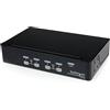 Startech.Com Switch Kvm Usb Professionale A 4 Porte Sv431Usb Con Hub