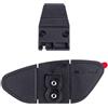 Midland Mounting Kit per Interfono Moto, Kit di Fissaggio Universale per Casco Moto, Doppio Montaggio Morsetto e Biadesivo - Compatibile con BTX2 S LR, BTX1 S e BTX2 S