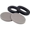 Peltor Kit di ricambio igienico per cuffie auricolari 3M PELTOR | Optime I, Bull's Eye I, HYX1, X1, La confezione contiene 2 inserti in schiuma e 2 anelli di tenuta