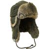 MFH cappello invernale in montone con pelliccia, oliva,
