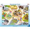 RAVENSBURGER PUZZLE per Bambini - Primo conteggio Fino a 5 - 8 - 17 Pezzi Puzzle con Cornice per Bambini dai 3 Anni in su