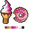 Fat Brain Toys Jixelz Set Sweet Treats - Pixel Puzzle 700 pezzi