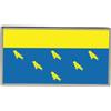 Spilla Fermaglio Bandiera Del West Sussex (Inghilterra)