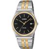 Casio MTP-B145SG-1AVDF - Orologio analogico da uomo, in acciaio inox, 35 mm, colore: argento/oro