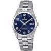 Festina Orologio Uomo Analogico in Acciaio Inossidabile 316L Argentato - Movimento al Quarzo - Calendario - Vetro Minerale ad Alta Resistenza - Impermeabile 10 ATM F20437