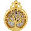 Tiong Van Gogh Starry Night Moon Hollow Cassa Argento Quarzo Numeri Romani Orologio da Tasca Regalo di Natale per Uomini Donne (con Borsa Regalo)