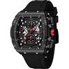 MF MINI FOCUS Orologi per gli uomini Moda Sport Orologio da polso con cinturino in silicone Orologi da uomo