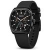 TIME100 Orologio Cronografo Uomo Analogico al Quarzo Quadrante Scheletro Calendario Multifunzionale Luminoso Elegante Sportivo Impermeabile