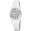 Calypso Orologio Donna Analogico in Gomma Bianco | Orologio al Quarzo, Vetro ad Alta Resistenza, Impermeabile 10 ATM, K5752/1, Trendy