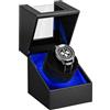 Mcbazel Carica Orologi Automatici in Pelle - Nero