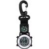 WANGCL Uomini Donne Zaino Clip Su Orologio Fob Orologio Da Cintura Quadrante Luminoso Orologio Da Tasca Clip Orologio Per Uomini Bussola Portachiavi Moschettone Fob