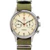 Sugess Orologio Meccanico Uomo Cronografo Seagull 1963 Movimento Orologio da Polso in Stile Militare Impermeabile Zaffiro Regalo per Uomo