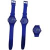 BLUSUPERSHOP artigianale RICEVI 1 Orologio per DETENUTO, Dietro Trasparente IDONEO CARCERE AMMESSO PENITENZIARIO, Bianco Nero Rosso Arancio E Altri Omaggio Portachiavi E Batteria Orologio