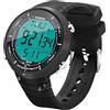 TEKMAGIC Orologio Sportivo Uomo Impermeabile 10 Atmosfere per Subacqueo e Nuoto con Cronometro, Sveglia, Cronografo, Doppio Orario, Retroilluminazione, Timer, Calendario, Formato 12 o 24 ore