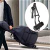 Carrello per basso doppio verticale, robusto, per interni ed esterni, con