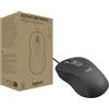 Logitech Signature Wired M520 per aziende | Mouse ottico con cavo, USB-C plug-and-play, Windows/Mac/Chrome/PC/laptop - Graphite