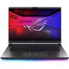 ASUS ROG Strix G16 (2025) con NVIDIA GeForce RTX 5080 16GB, Display ROG Nebula da 16" a 240Hz, Intel® Core™ Ultra 9 275HX, 32GB RAM, 1TB SSD, Layout ITA, Grigio