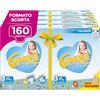 Carezza Baby Comfort Midi | Taglia 3 (4-9 kg) | 160 pannolini