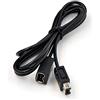OSTENT Cavo di prolunga da 6 piedini per Nintendo NES Mini Classico di controller Wii Classic Pro da 2