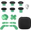 Gopiiphon Pennarelli di ricambio 13 in 1 per One Elite Series 2, Xbox One Elite Controller Serie 2 Core Joystick Kit per Xbox Elite Wireless Controller Series 2 (verde erba)