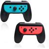 Generic 2PCS Nero Gamepad Grip Maniglia per Interruttore Stand Holder Case con ABS per Switch Game Grip Controller