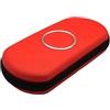 OSTENT Custodia Rigida da Viaggio per il Trasporto Borsa e Custodia per Sony PSP 2000 3000 - Rosso