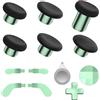 YUNMGALH Elite Series 2 Controller Accessories Kit - Thumbsticks, D-Pads and Trigger Paddles with Storage Case (Light Green)