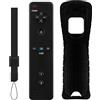 OSTENT Sensore di Movimento Controller Remoto Senza fili Bluetooth per Nintendo Wii/Wii U Console Game Colore Nero
