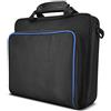 Sutinna Custodia per Console Impermeabile per PS4, Borsa da Viaggio Portatile Borsa da Viaggio Borsa a Tracolla Completamente Protettiva Compatibile con PS4