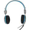 Bewinner Cuffie da Gioco Suono Chiaro con Cancellazione del Rumore Cuffie Stereo Ergonomiche Cablate per Giochi per Computer per PC Studio da Ufficio Altoparlante ABS 40 Mm/1,6 Pollici, Scena (BLUE)
