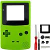 OSTENT Sostituzione Cover Case Cover Shell Completa Compatibile per Nintendo GBC Gameboy Color Console - Color Green