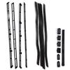 OSTENT Kit coperchio antipolvere Kit tappo con presa a rete per console PS4 Slim di Sony