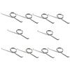 LICHIFIT Molla pulsante per impugnatura controller PS5 L2 R2 Parti di riparazione grilletto 10 pezzi/set