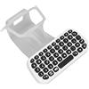 Bewinner Tastiera Wireless per Controller, Mini Tastiera QWERTY Portatile, Chatpad Gamepad con Indicatore LED, Clip, Tastiera Controller Wireless per