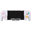 Garsent Chiavi Meccaniche Joypad Controller Wireless Joypad, Controller One Piece RGB, Controller Portatile per la Programmazione di Vibrazioni Regolabile per i Giochi (WHITE)
