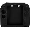 OSTENT Custodia morbida in silicone con protezione completa Custodia in gel compatibile con console Nintendo 2DS - colore nero