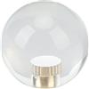 Yctze Maniglia Superiore Rotonda Trasparente per Joystick da 35 Mm per Macchina da Gioco, Installazione Semplice e Confortevole